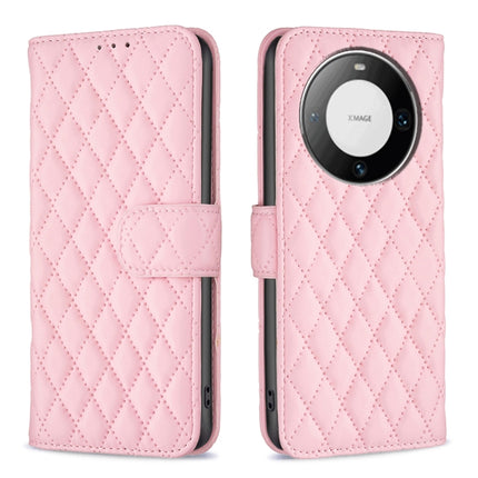 Diamond Lattice Wallet Flip Leather Phone Case, For Huawei Mate 60 Pro/Mate 60 Pro+, For Huawei Mate 60