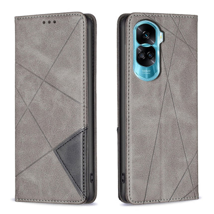 Rhombus Texture Magnetic Leather Phone Case, For Honor 100, For Honor X6a, For Honor 90 Lite/X50i, For Honor 90 Pro