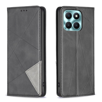 Rhombus Texture Magnetic Leather Phone Case, For Honor 100, For Honor X6a, For Honor 90 Lite/X50i, For Honor 90 Pro