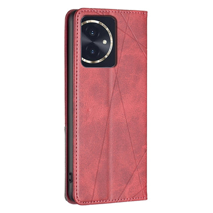 Rhombus Texture Magnetic Leather Phone Case, For Honor 100, For Honor X6a, For Honor 90 Lite/X50i, For Honor 90 Pro