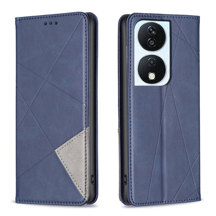 Rhombus Texture Magnetic Leather Phone Case, For Honor X8b, For Honor X9b/Magic6 Lite 5G, For Honor X7b, For Honor 100 Pro