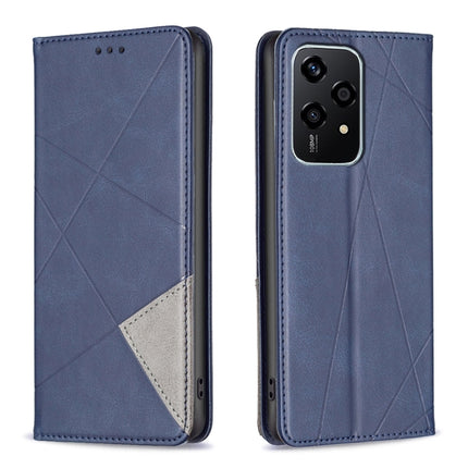 Rhombus Texture Magnetic Leather Phone Case, For Honor X8c 4G, For Honor X9c 5G Global, For Honor X6b, For Honor 200 Lite Global