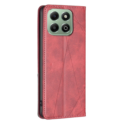 Rhombus Texture Magnetic Leather Phone Case, For Honor X6b, For Honor 200 Lite Global, For Honor X8b, For Honor X9b/Magic6 Lite 5G