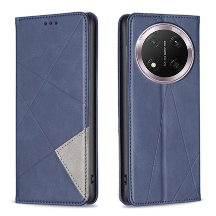 Rhombus Texture Magnetic Leather Phone Case, For Honor X8c 4G, For Honor X9c 5G Global, For Honor X6b, For Honor 200 Lite Global