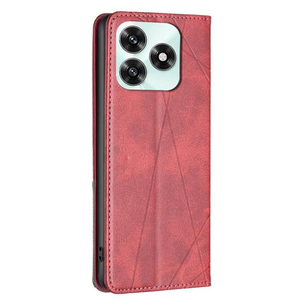 Rhombus Texture Magnetic Leather Phone Case, For Honor X5c 4G / X5c Plus, For Honor X9d 5G / X70 5G, For Honor X7d 5G, For Honor 400 Lite Global