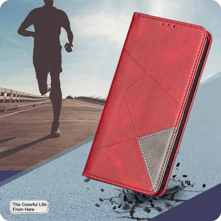 Rhombus Texture Magnetic Leather Phone Case, For Honor X5c 4G / X5c Plus, For Honor X9d 5G / X70 5G, For Honor X7d 5G, For Honor 400 Lite Global