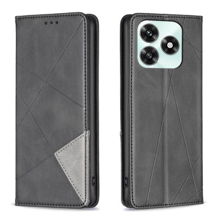 Rhombus Texture Magnetic Leather Phone Case, For Honor X5c 4G / X5c Plus, For Honor X9d 5G / X70 5G, For Honor X7d 5G, For Honor 400 Lite Global
