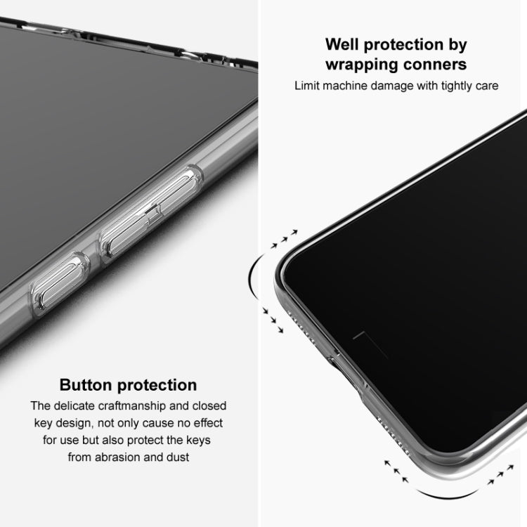 IMAK UX-5 Series Transparent Shockproof TPU Protective Case, For OnePlus Nord CE4 5G/OPPO K12 5G, For OnePlus Ace 3V 5G, For OnePlus Ace 3 5G, For OnePlus 12 5G, For OnePlus Ace 2 Pro 5G