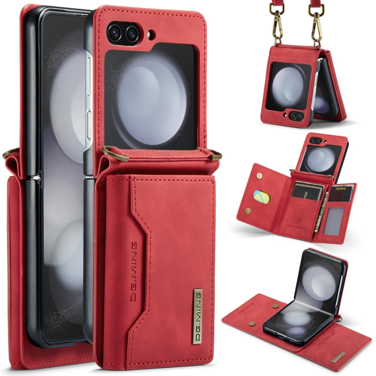 DG.MING M2 Series Card Bag Magnetic Leather Phone Case, For Samsung Galaxy Z Flip6, For Samsung Galaxy Z Flip5 5G, For Samsung Galaxy Z Flip4 5G, For Samsung Galaxy Z Flip3 5G