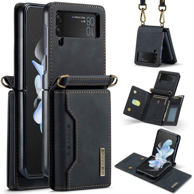 DG.MING M2 Series Card Bag Magnetic Leather Phone Case, For Samsung Galaxy Z Flip6, For Samsung Galaxy Z Flip5 5G, For Samsung Galaxy Z Flip4 5G, For Samsung Galaxy Z Flip3 5G