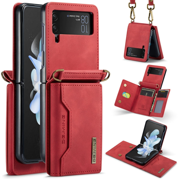 DG.MING M2 Series Card Bag Magnetic Leather Phone Case, For Samsung Galaxy Z Flip6, For Samsung Galaxy Z Flip5 5G, For Samsung Galaxy Z Flip4 5G, For Samsung Galaxy Z Flip3 5G
