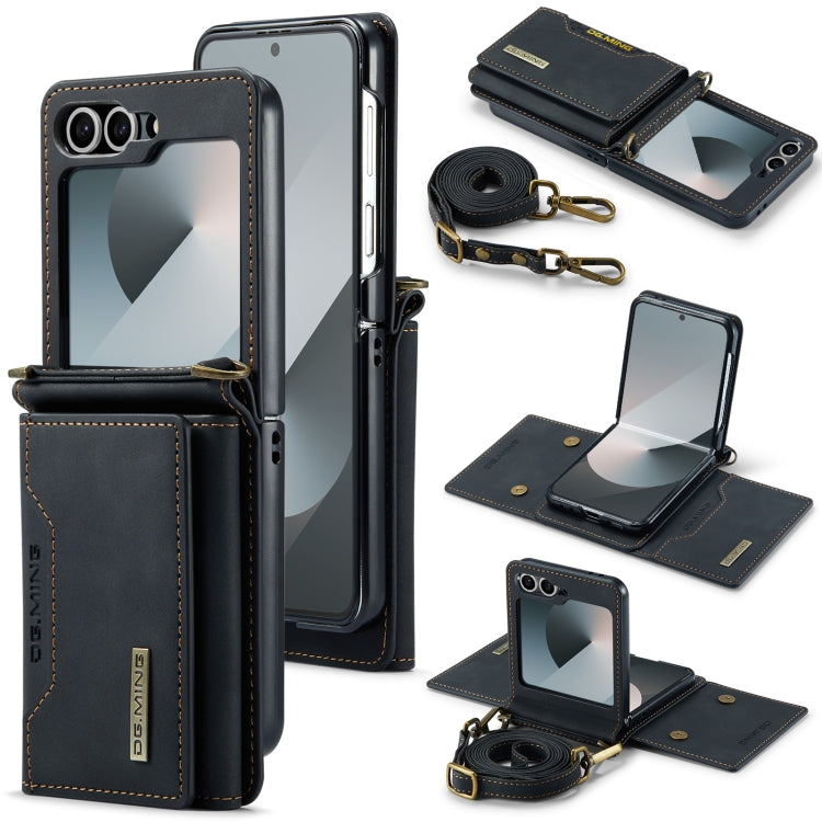 DG.MING M2 Series Card Bag Magnetic Leather Phone Case, For Samsung Galaxy Z Flip6, For Samsung Galaxy Z Flip5 5G, For Samsung Galaxy Z Flip4 5G, For Samsung Galaxy Z Flip3 5G