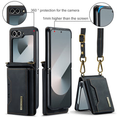DG.MING M2 Series Card Bag Magnetic Leather Phone Case, For Samsung Galaxy Z Flip6, For Samsung Galaxy Z Flip5 5G, For Samsung Galaxy Z Flip4 5G, For Samsung Galaxy Z Flip3 5G