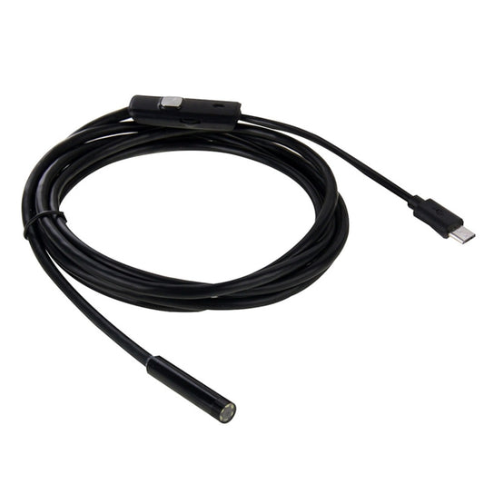 AN97 Waterproof Micro USB Endoscope Snake Tube Inspection Camera for Parts of OTG Function Android Mobile Phone, with 6 LEDs, 5.5mm, 8mm