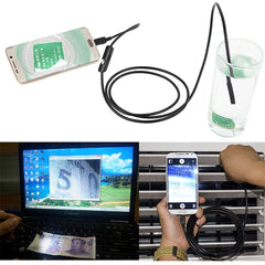 AN97 Wasserdichte Micro USB Endoskop Schlange Rohr Inspektion Kamera für Teile von OTG Funktion Android Handy, mit 6 LEDs, 5,5mm, 8mm