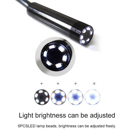 AN97 Waterproof Micro USB Endoscope Snake Tube Inspection Camera for Parts of OTG Function Android Mobile Phone, with 6 LEDs, 5.5mm, 8mm