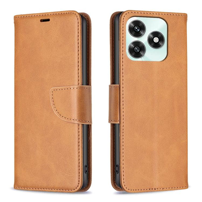 Lambskin Texture Pure Color Flip Leather Phone Case, For Honor X5c 4G / X5c Plus, For Honor X9d 5G / X70 5G, For Honor X7d 5G, For Honor 400 Lite Global