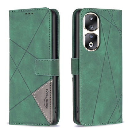 Magnetic Buckle Rhombus Texture Leather Phone Case, For Honor 100, For Honor X6a, For Honor 90 Lite/X50i, For Honor 90 Pro