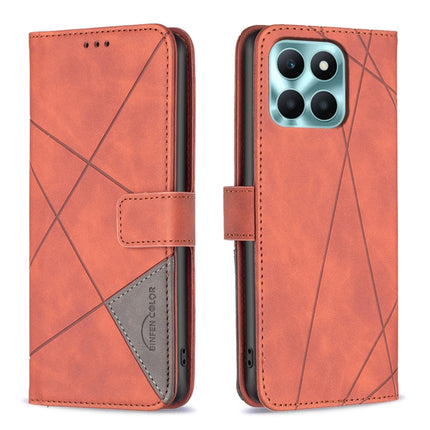 Magnetic Buckle Rhombus Texture Leather Phone Case, For Honor 100, For Honor X6a, For Honor 90 Lite/X50i, For Honor 90 Pro