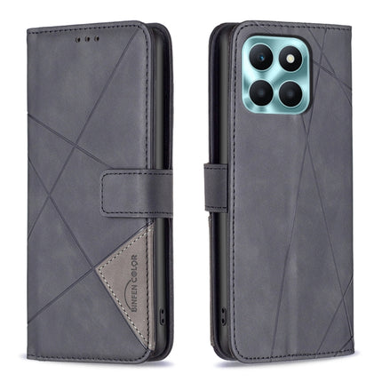 Magnetic Buckle Rhombus Texture Leather Phone Case, For Honor 100, For Honor X6a, For Honor 90 Lite/X50i, For Honor 90 Pro