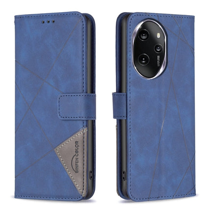 Magnetic Buckle Rhombus Texture Leather Phone Case, For Honor X8b, For Honor X9b/Magic6 Lite 5G, For Honor X7b, For Honor 100 Pro