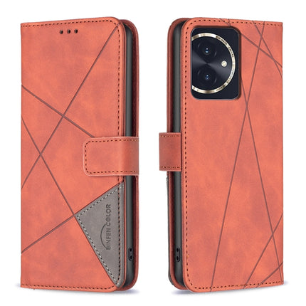 Magnetic Buckle Rhombus Texture Leather Phone Case, For Honor 100, For Honor X6a, For Honor 90 Lite/X50i, For Honor 90 Pro