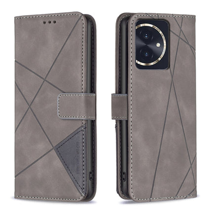 Magnetic Buckle Rhombus Texture Leather Phone Case, For Honor 100, For Honor X6a, For Honor 90 Lite/X50i, For Honor 90 Pro