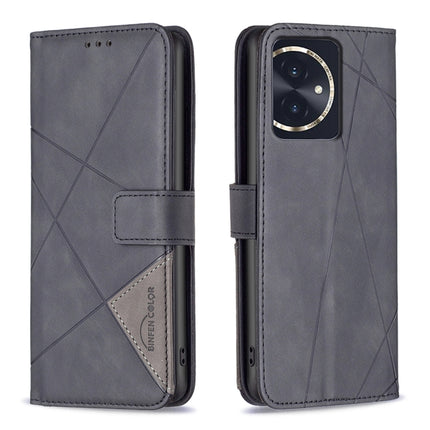 Magnetic Buckle Rhombus Texture Leather Phone Case, For Honor 100, For Honor X6a, For Honor 90 Lite/X50i, For Honor 90 Pro