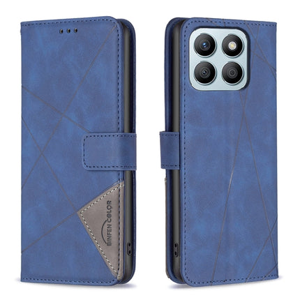 Magnetic Buckle Rhombus Texture Leather Phone Case, For Honor X8b, For Honor X9b/Magic6 Lite 5G, For Honor X7b, For Honor 100 Pro