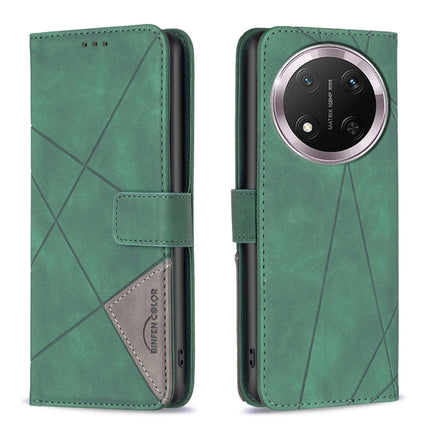 Magnetic Buckle Rhombus Texture Leather Phone Case, For Honor 300, For Honor X9c 5G Global, For Honor X5b, For Honor 200 Smart / X7C