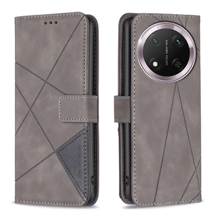 Magnetic Buckle Rhombus Texture Leather Phone Case, For Honor 300, For Honor X9c 5G Global, For Honor X5b, For Honor 200 Smart / X7C
