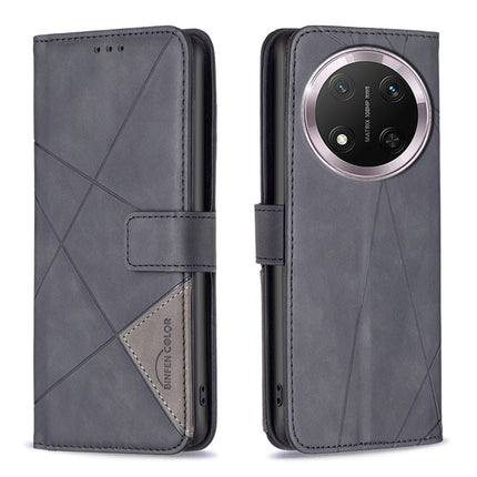 Magnetic Buckle Rhombus Texture Leather Phone Case, For Honor 300, For Honor X9c 5G Global, For Honor X5b, For Honor 200 Smart / X7C