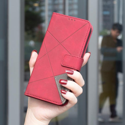 Magnetic Buckle Rhombus Texture Leather Phone Case, For Honor X5c 4G / X5c Plus, For Honor X9d 5G / X70 5G, For Honor X7d 5G, For Honor 400 Pro Global 160.8mm