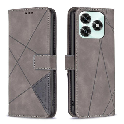 Magnetic Buckle Rhombus Texture Leather Phone Case, For Honor X5c 4G / X5c Plus, For Honor X9d 5G / X70 5G, For Honor X7d 5G, For Honor 400 Pro Global 160.8mm