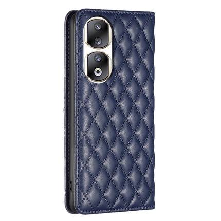 Diamond Lattice Magnetic Leather Flip Phone Case, For Honor 90 Pro, For Honor 90 5G, For Honor X7a