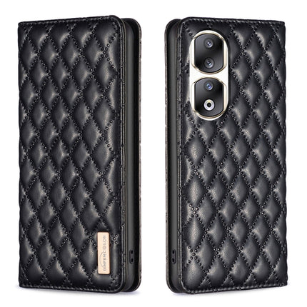 Diamond Lattice Magnetic Leather Flip Phone Case, For Honor X6a, For Honor 90 Lite/X50i, For Honor 90 Pro, For Honor 90 5G