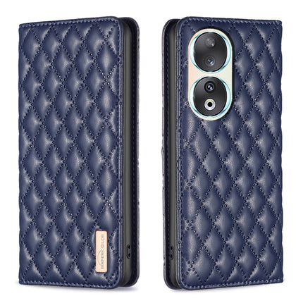 Diamond Lattice Magnetic Leather Flip Phone Case, For Honor X6a, For Honor 90 Lite/X50i, For Honor 90 Pro, For Honor 90 5G