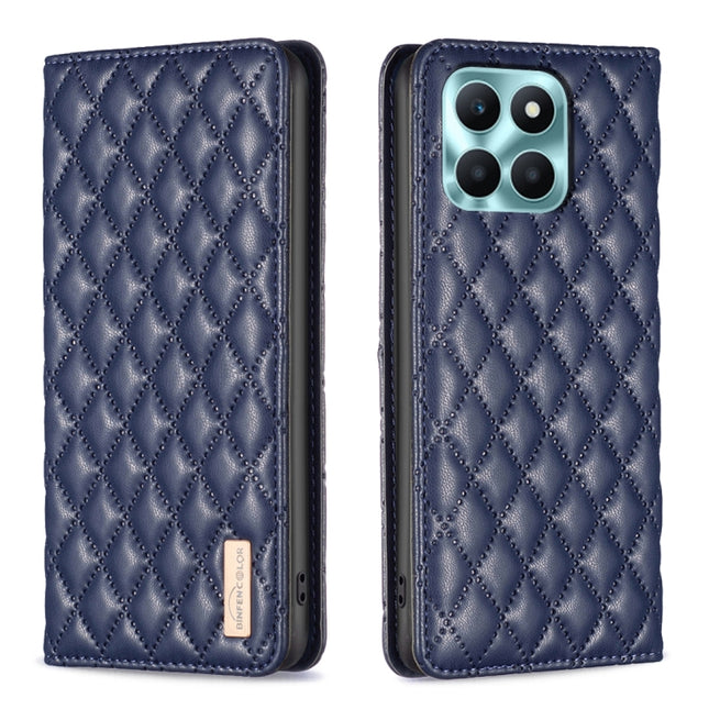 Diamond Lattice Magnetic Leather Flip Phone Case, For Honor X6a, For Honor 90 Lite/X50i, For Honor 90 Pro, For Honor 90 5G