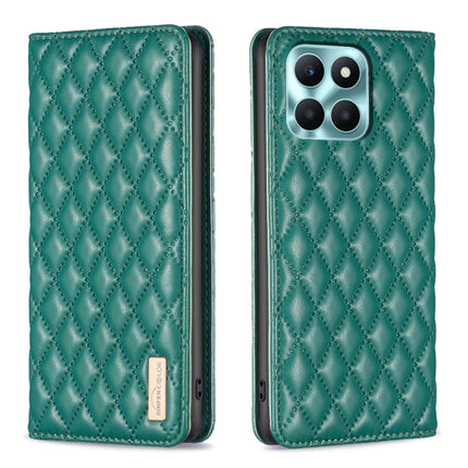 Diamond Lattice Magnetic Leather Flip Phone Case, For Honor X6a, For Honor 90 Lite/X50i, For Honor 90 Pro, For Honor 90 5G