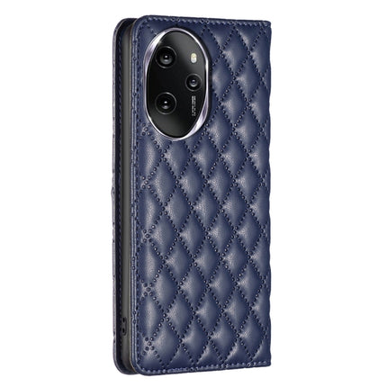 Diamond Lattice Magnetic Leather Flip Phone Case, For Honor 100 Pro, For Honor 100, For Honor X6a, For Honor 90 Lite/X50i