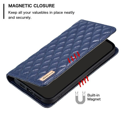 Diamond Lattice Magnetic Leather Flip Phone Case, For Honor 600 Global, For Honor X6b, For Honor 200 Lite Global, For Honor X8b
