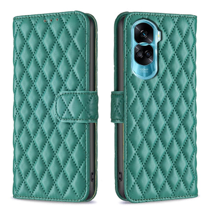 Diamond Lattice Wallet Flip Leather Phone Case, For Honor 100 Pro, For Honor 100, For Honor X6a, For Honor 90 Lite/X50i
