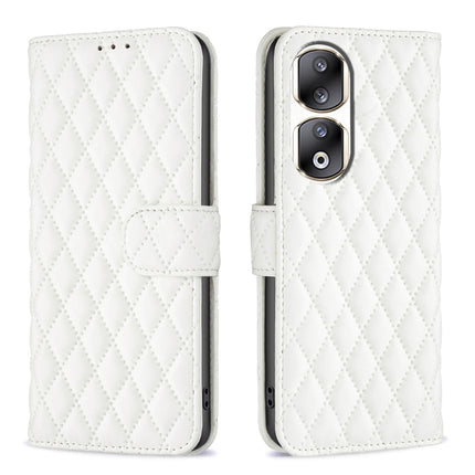 Diamond Lattice Wallet Flip Leather Phone Case, For Honor 90 Pro, For Honor 90 5G, For Honor X7a