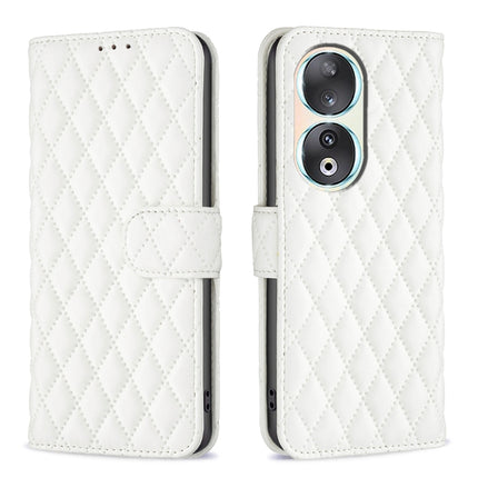 Diamond Lattice Wallet Flip Leather Phone Case, For Honor 90 Pro, For Honor 90 5G, For Honor X7a