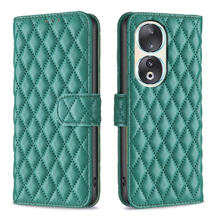 Diamond Lattice Wallet Flip Leather Phone Case, For Honor 90 Pro, For Honor 90 5G, For Honor X7a