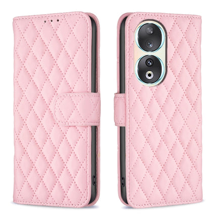 Diamond Lattice Wallet Flip Leather Phone Case, For Honor 90 Pro, For Honor 90 5G, For Honor X7a