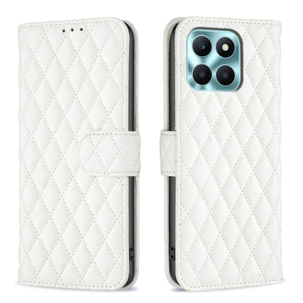 Diamond Lattice Wallet Flip Leather Phone Case, For Honor 100 Pro, For Honor 100, For Honor X6a, For Honor 90 Lite/X50i
