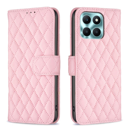Diamond Lattice Wallet Flip Leather Phone Case, For Honor 100 Pro, For Honor 100, For Honor X6a, For Honor 90 Lite/X50i