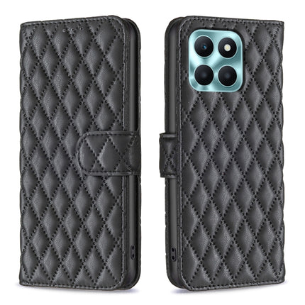 Diamond Lattice Wallet Flip Leather Phone Case, For Honor 100 Pro, For Honor 100, For Honor X6a, For Honor 90 Lite/X50i