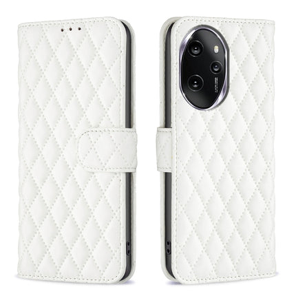 Diamond Lattice Wallet Flip Leather Phone Case, For Honor 100 Pro, For Honor 100, For Honor X6a, For Honor 90 Lite/X50i